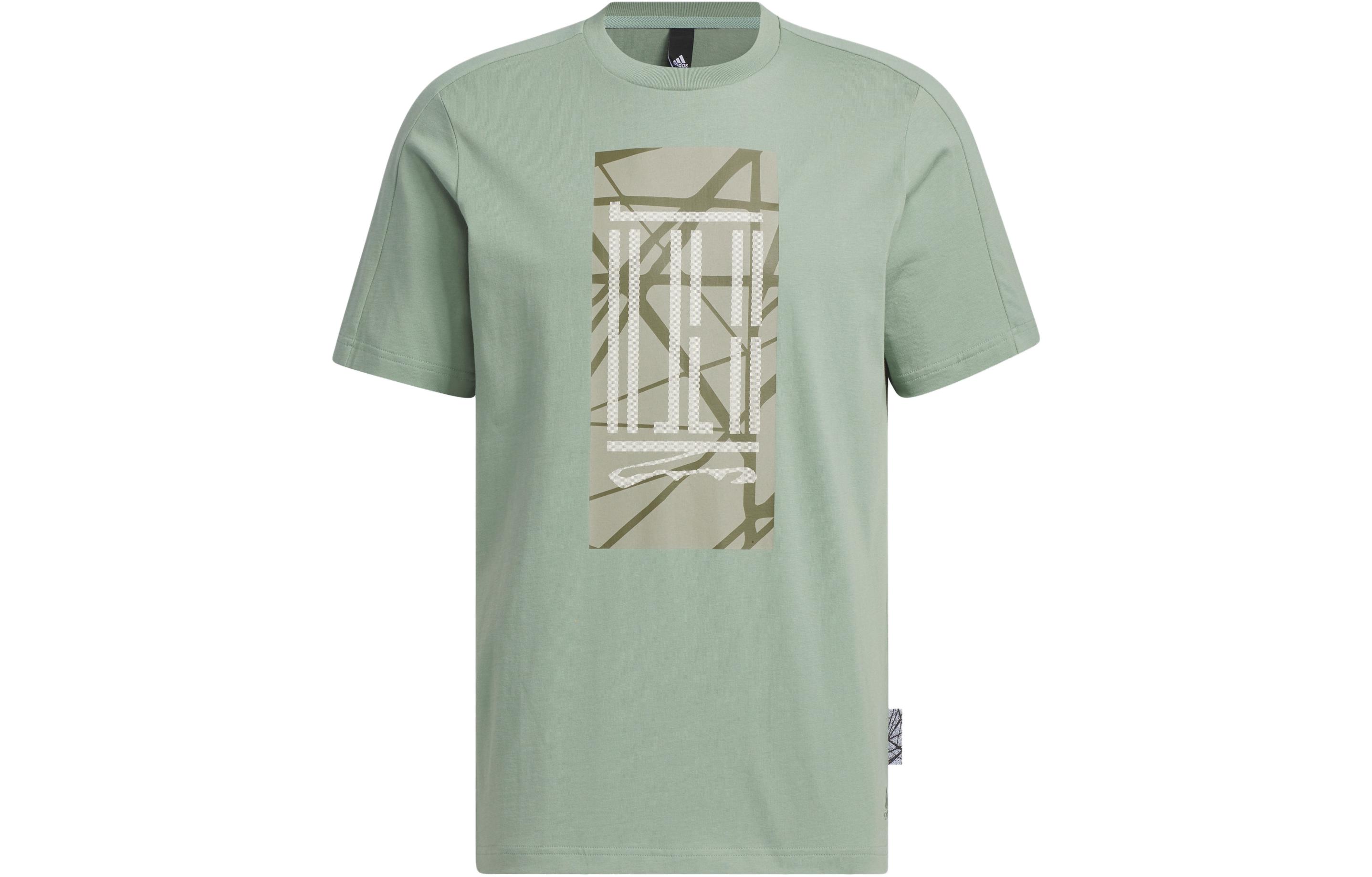 Adidas T Shirt Men s Dusty Green IA8148 XXL