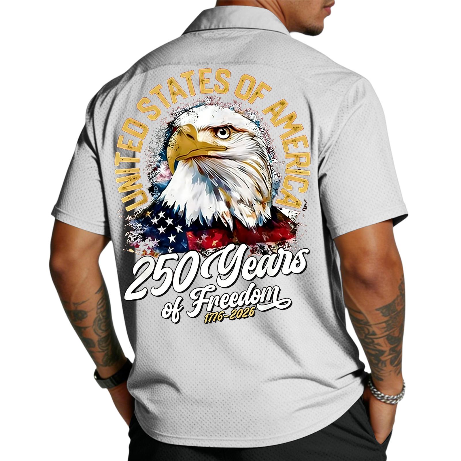 

Men s Casual Lapel Light Breathable Short Sleeve Shirt XL білий