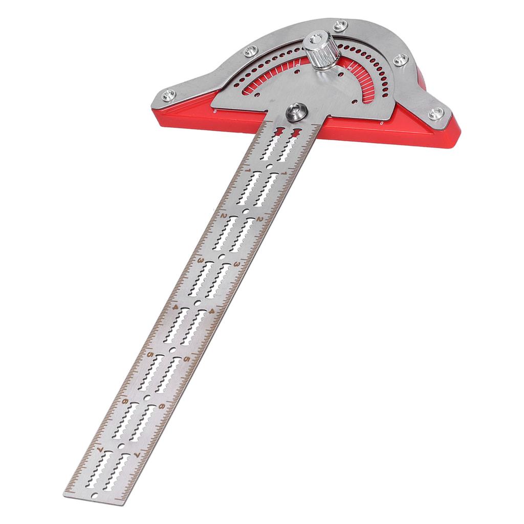 10in Woodworkers Rule Sturdy Clear Scale Precise Wear Resistance with Accessory Measuring Tool
