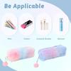 For Pencil Bag Pencil Pouch Cute Plush Pencil Case Large Capacity Girls Kids Cute Stationery