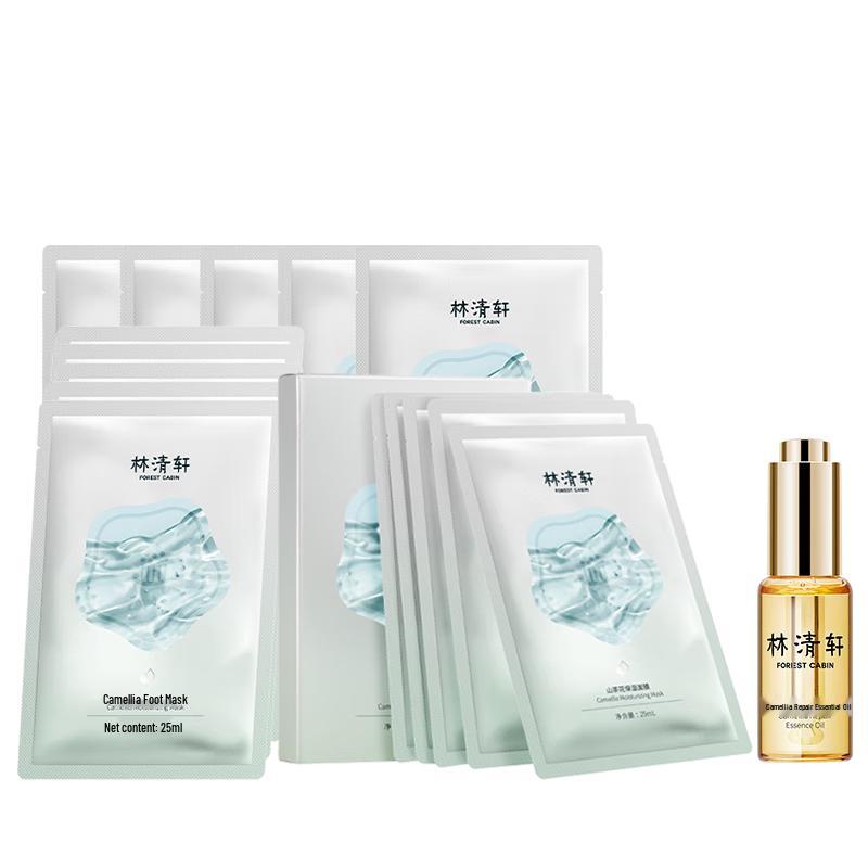 

Набор увлажняющей маски и эфирного масла «Камелия» Lin Qing Xuan