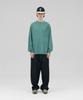 STENDS [M~4Xl] Pigment Long Sleeve Pocket T-Shirt_Green