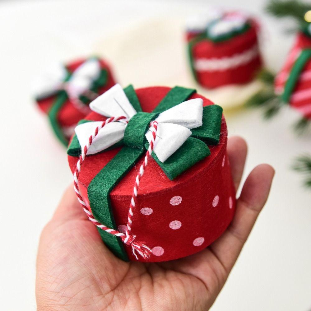 Mini Mini Christmas Gift Pack Gift Box Christmas Tree Decoration  Holiday Season