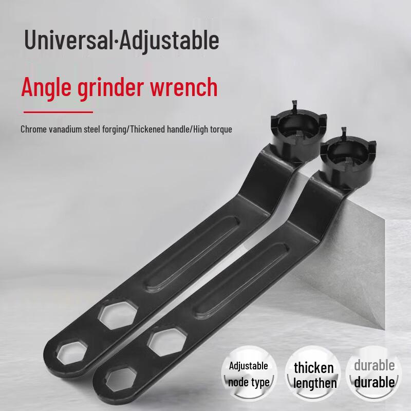 Multi-functional Thickened Angle Grinder Wrench for Four-Jaw and Polishing Machine Adjustment