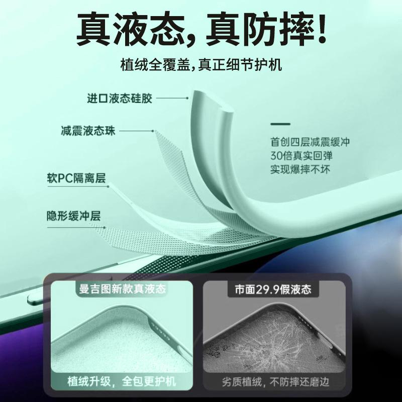 Applicable To Huawei Pura11ultra Mobile Phone Case New Liquid Silicone Pura11pro Case P11 + Ultra-thin