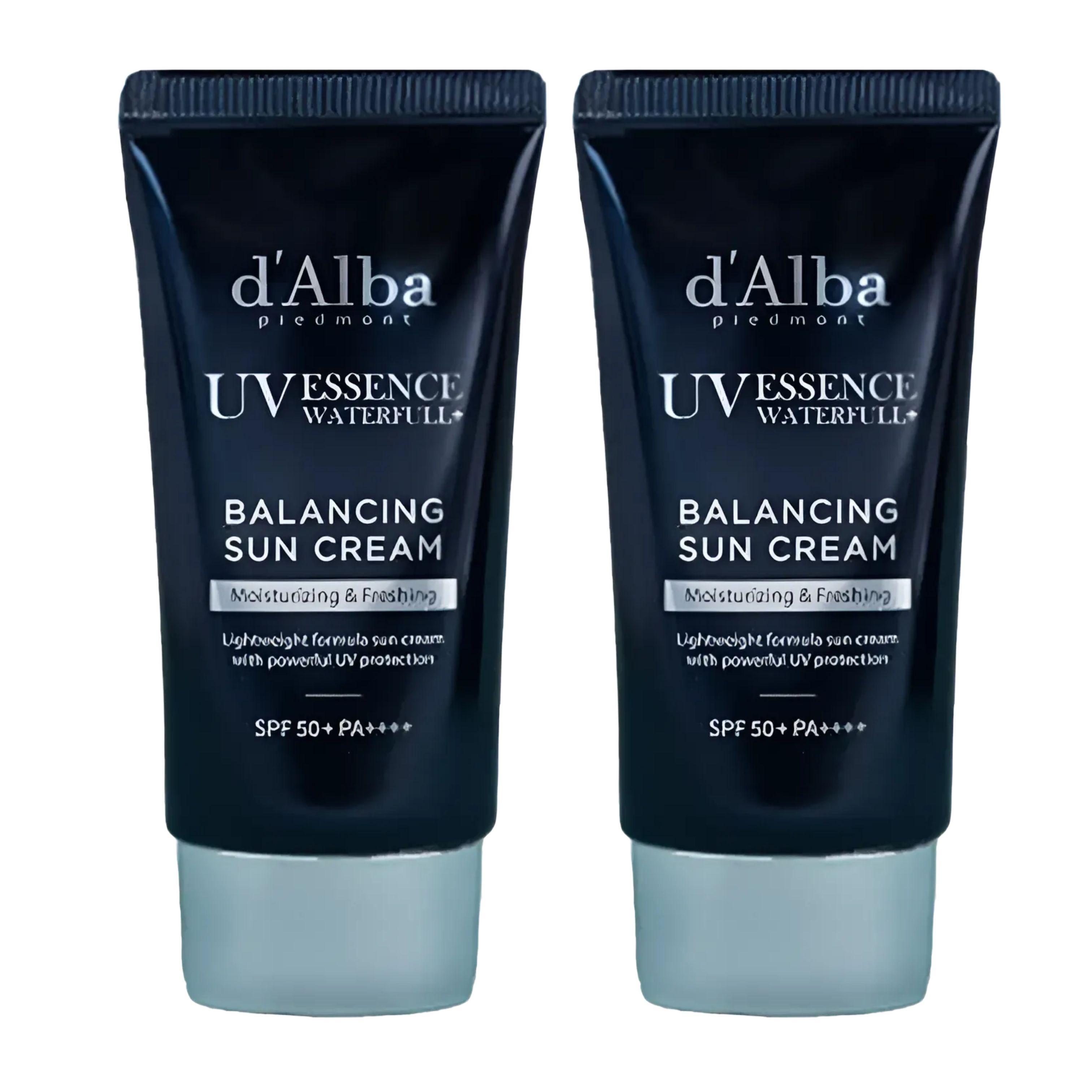 

[d’Alba] Men’s Balancing Sunscreen SPF50+ PA++++ Hydrating Essence 68% 50ml x2