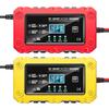 6A 12V Car Battery Charger Battery Maintainer Trickle Charger Smart Charger for Auto Motorcycle Lead-Acid AGM GEL Batteries