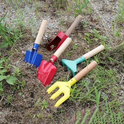 כלי גינון לילדים גינון עגול קצה מגרפת מזלג לחיסכון בעבודה לילדים כלי גינון ציוד גינון