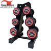 ZBS Fixed Dumbbell Set with A-Frame Rack