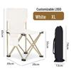Outdoor Foldable Aluminum Table and Chair Set - Portable Picnic and Camping Roll-Up Table