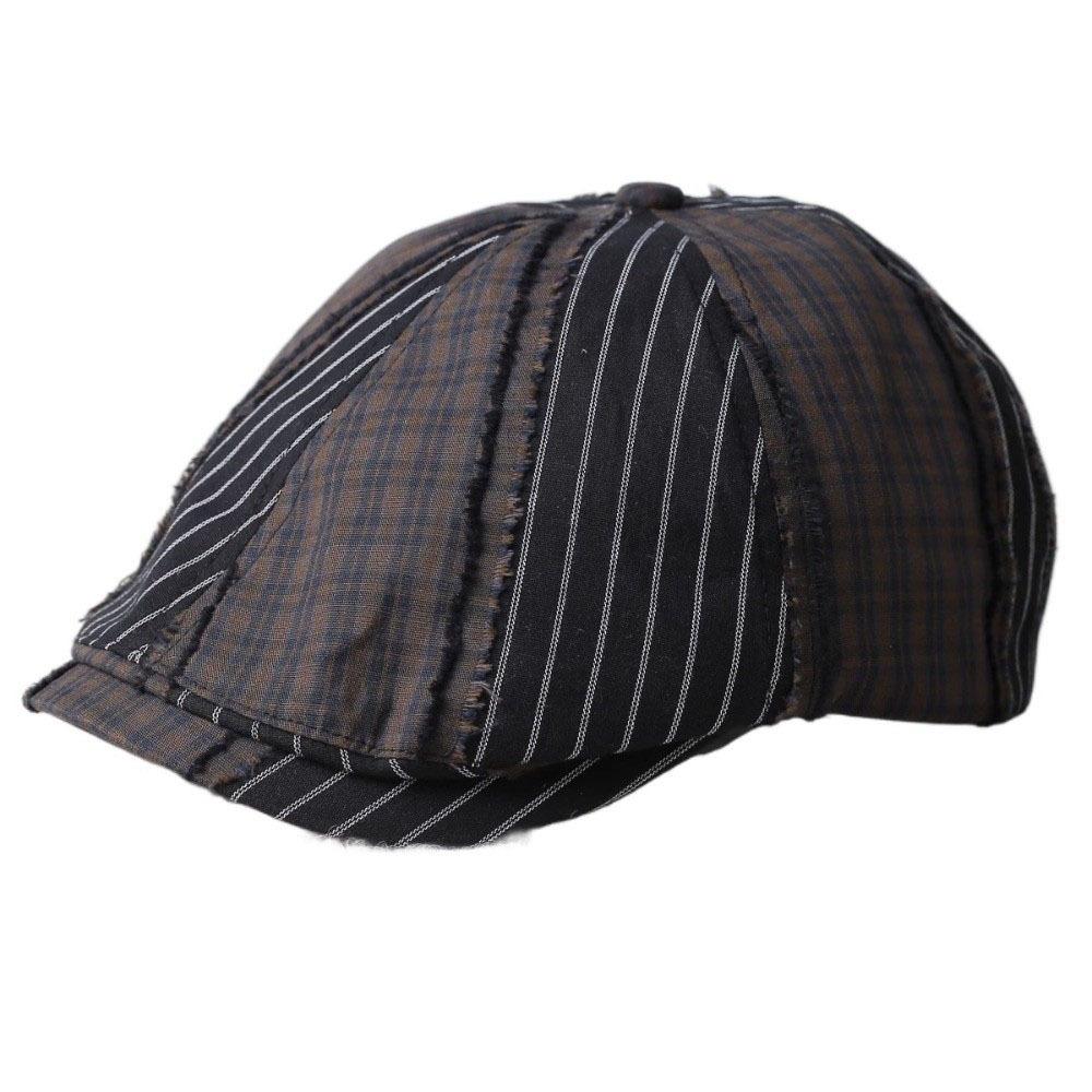 Korean Style Plaid Berets Y2k Painter Hat Vintage Newsboy Caps  Outdoor