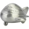Air Plane Shape Saving Bank, Zinc Alloy Airplane Savings Jar Coin Bank Savings Pot Airplane Piggy Bank Money Saving Box Penny Coin Saving Pot for