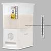 6kg 10kg Automatic Rice Bucket Quantifiable Cereal Dispenser Insect-proof Moisture-proof Sealed Rice Box Food Storage Container