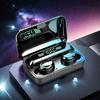 F9 Sport Wireless Earphones with Mic Bluetooth Stereo Noise Reduction Waterproof Earbuds for Active Lifestyle and Calls