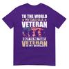 My Dad Is A Veteran Fathers Day Dad Grandpa Veteran TShirt