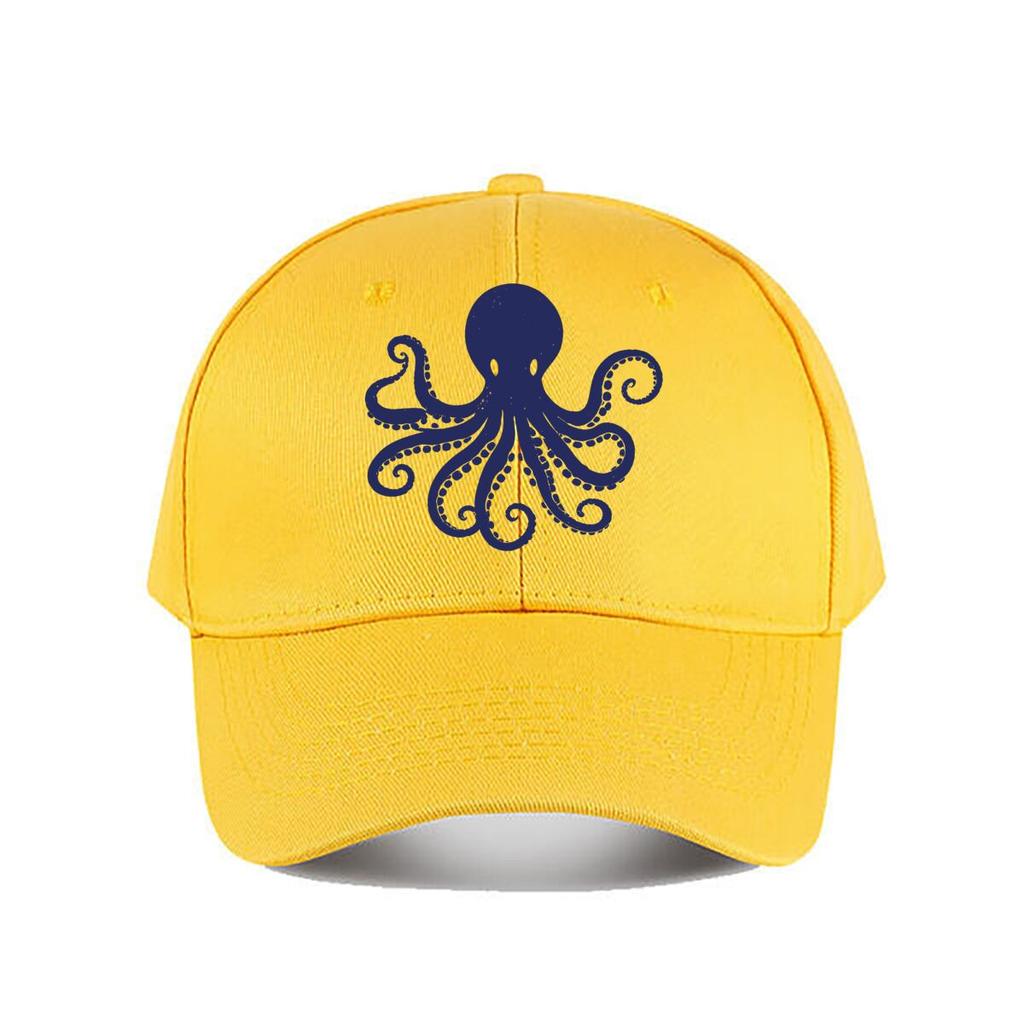 Octopus Baseball Cap Baseball Cap Fashion Unisex Sunhat Womens Outdoor Sports Snapback Cap