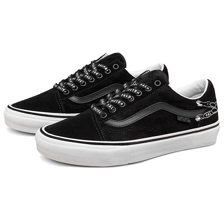 Vans Palpal Skate X  Old Skool Casual Low-Top Skate Shoes Unisex Sneakers Black VN0A5FCBA94