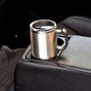 12V Portable 450ml Auto Car Heating Cup Stainless Steel Heater Kettle Mug