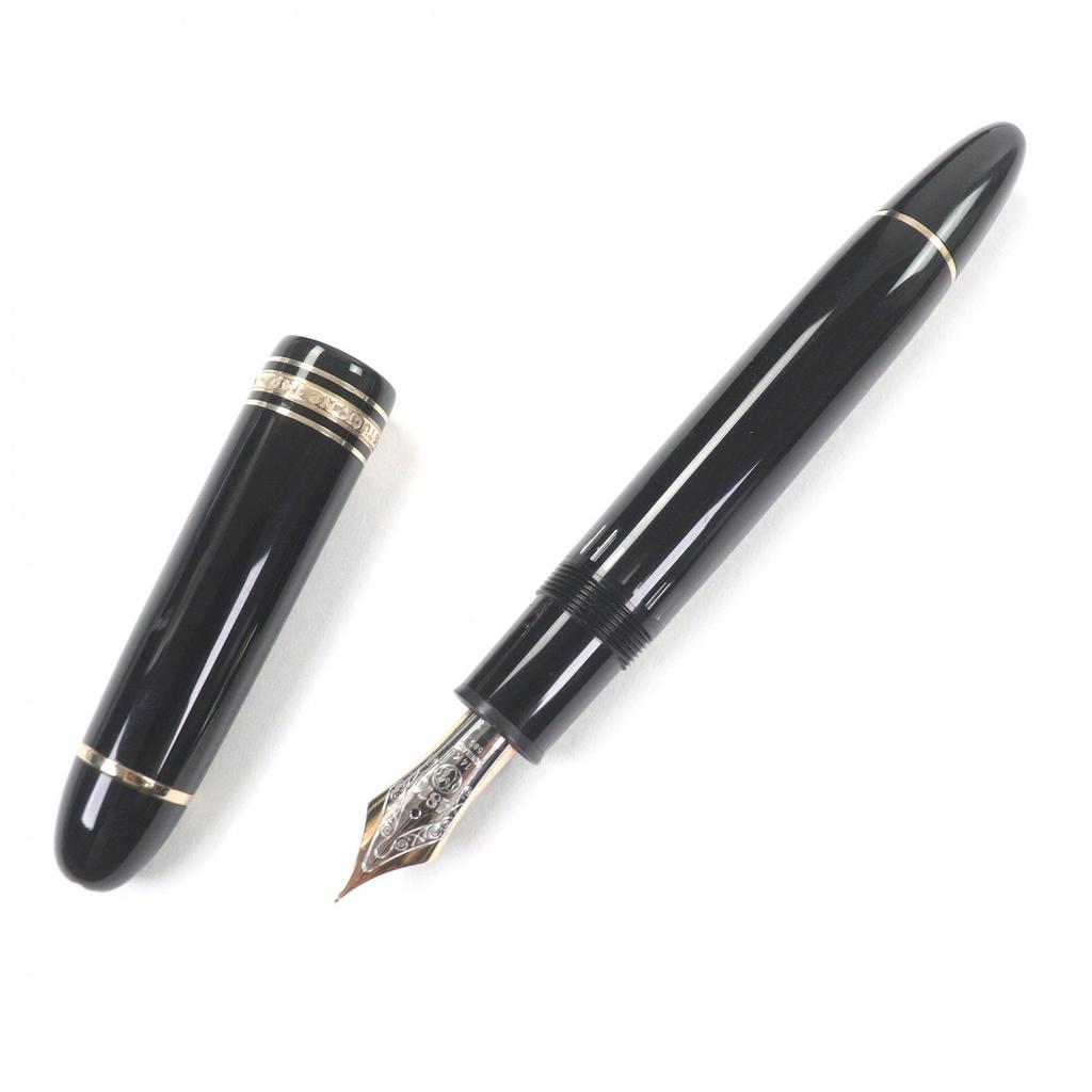 Excellent MONTBLANC fountain pen Meisterstück 149 Cap type black 14K mens Used