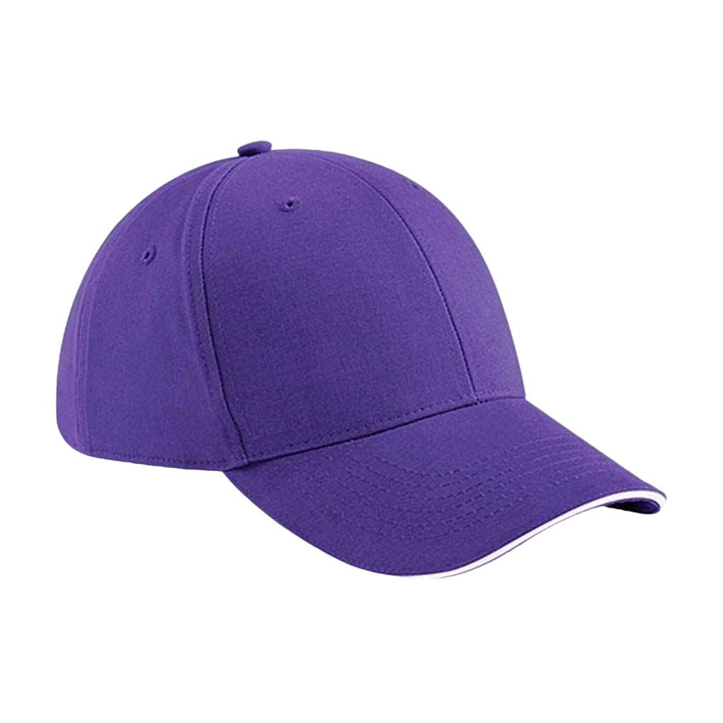 Beechfield Athleisure 6 Panel Baseball Cap