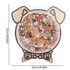 Wooden Cartoon Cat Jigsaw Puzzle: Educational Toy for All Ages