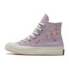Chuck 70 Wmns Converse High 'Embroidered Floral Print - Pale Amethyst' Women's A01584C