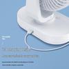 2025 Portable Silent Desktop Fan for Students with Free Rotation and Rechargeable Battery