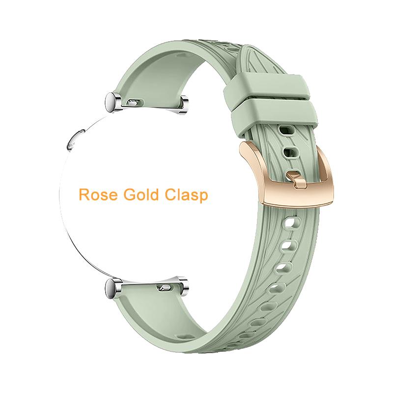 18mm Silicone Strap for Huawei Watch GT4 41mm Sport Replacement Band for Huawei Watch GT5 41mm GT5pro 42mm Bracelet Watchband