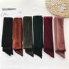Cintura Stretta di Velluto Fascia per Capelli Monocolore Sciarpa Classica a Nastro Decorazione per Outfit