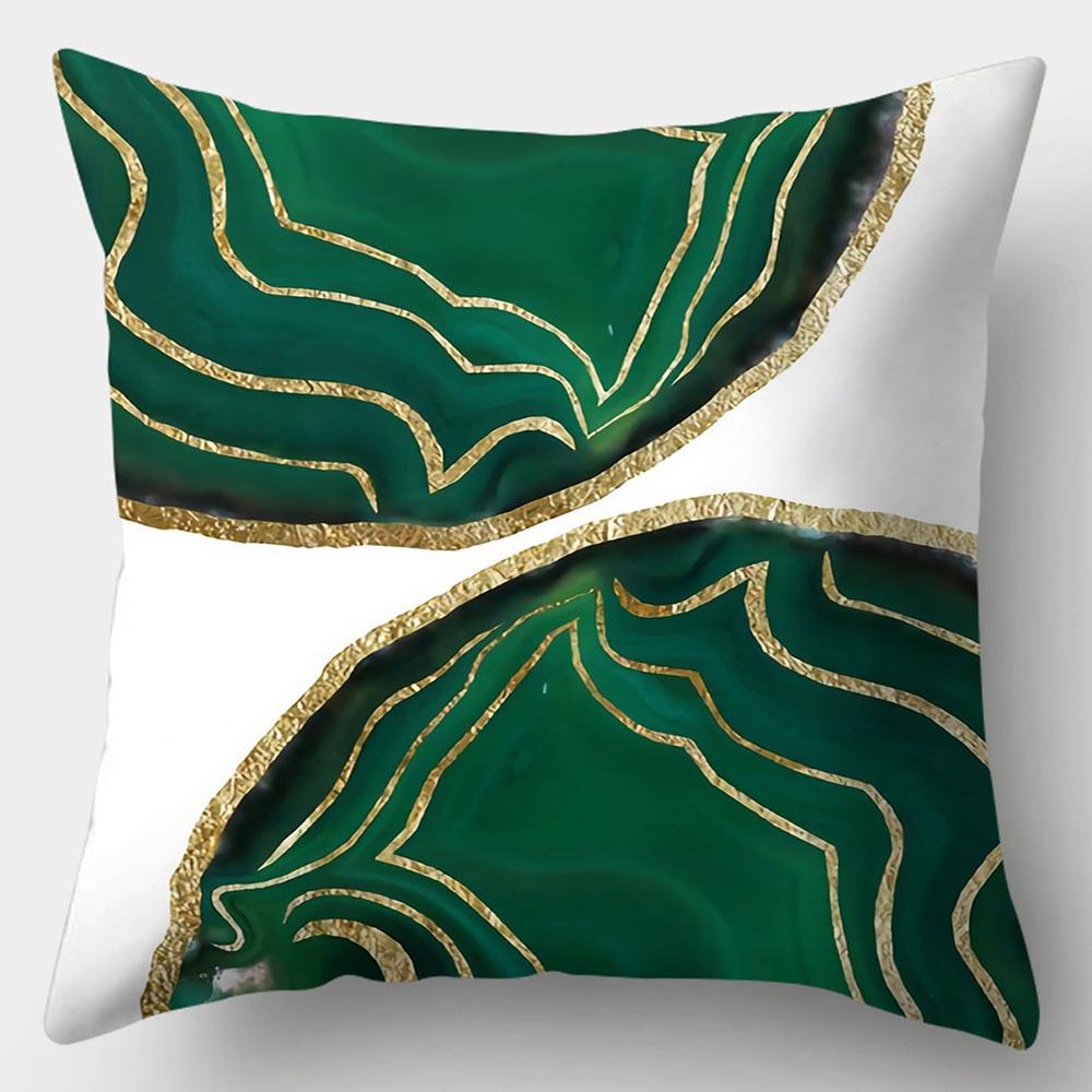 Dark Green Series Sofa Pillowcase 45cmX45cm Throw Pillowcase New Cushion Cover For Home Decor