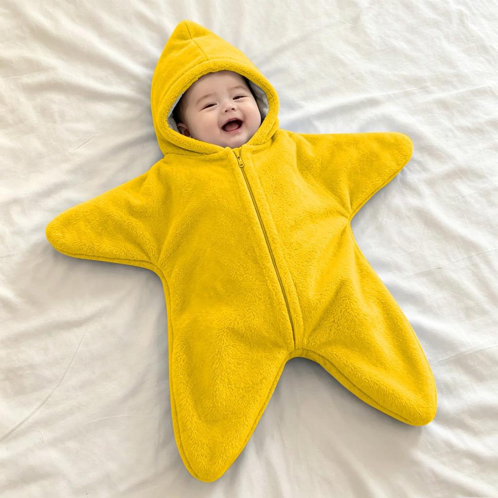 Baby-Swaddle-Decke Schlafsack für, Extradick - Aufwach- Wickeltuch für den Außen- und Innenbereich