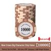 Chips Card Room Unique Mahjong & Poker Clay Chips Set