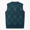 MunSingwear Women S Argyle Knit veSt Green Mp422lkvo1 