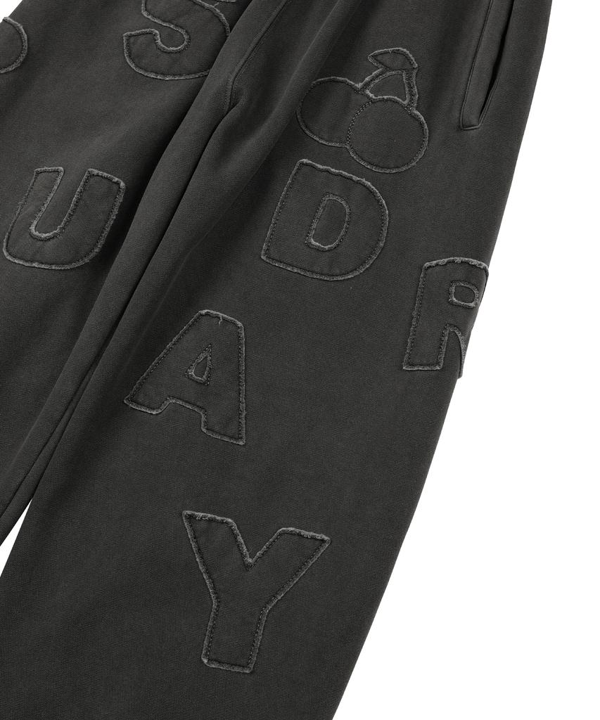 SUNDAY FRUIT MARKET Sunday Patch Sweatpant Charcoal
