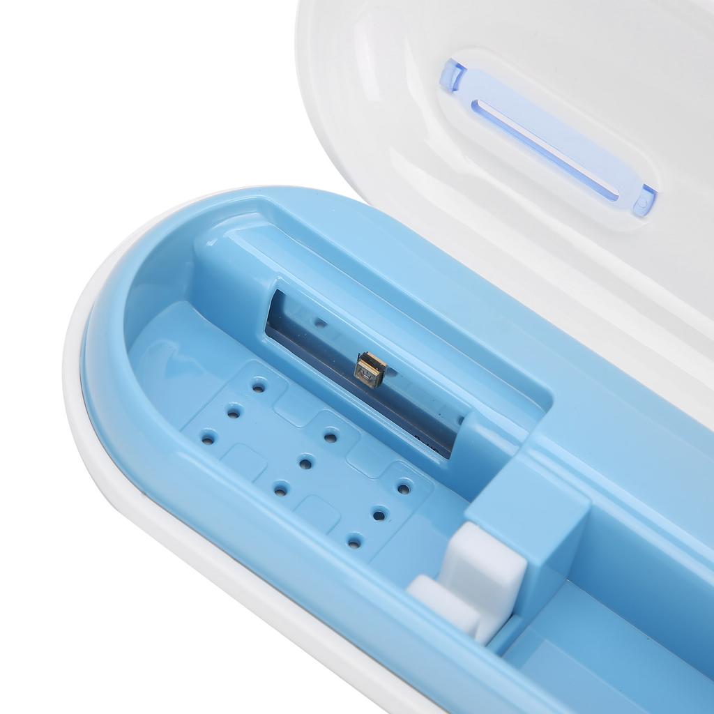 UVC Toothbrush Case LED Storage Box Cleaning Travel Rechargeable Toothbrush Container