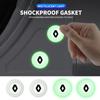 1/2/4pcs Car Door Silent Gasket Shock-absorbing Stickers For Renault Megane 2 3 4 Twingo Clio Talisman Captur Trafic Kwid S777