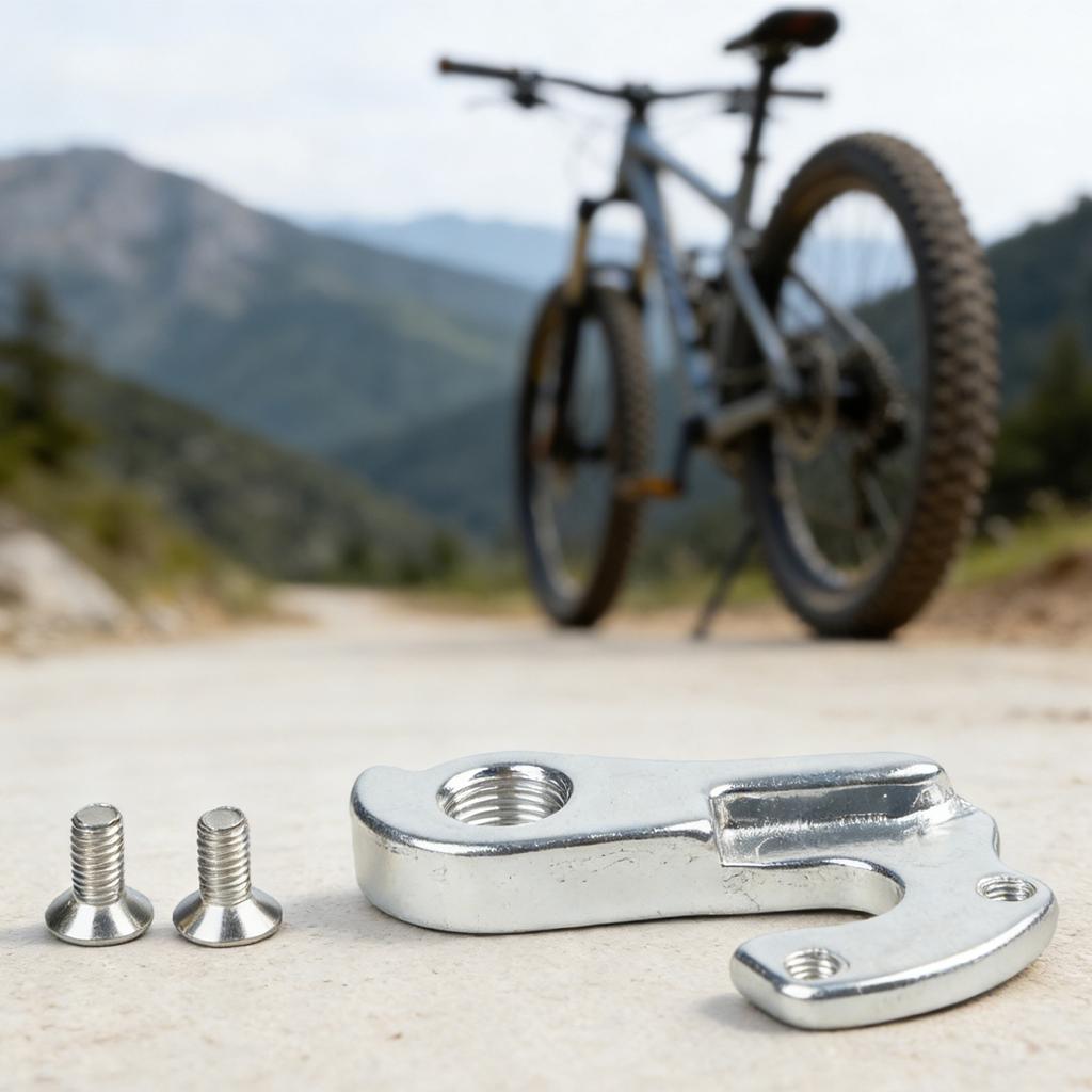 CNC Precision Machining Derailleur Hanger Parts Silver 15g