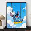 Disney Diamond Painting Kit DIY Round Stitch Swing Home Wall Decor Adult Handmade GiftJoyful