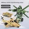 Deformable Kids Airplane Army Vehicle Toy Model For Creative Play Learning And
