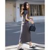 Women's Summer Hooded Two-Piece Top & Skirt Set
