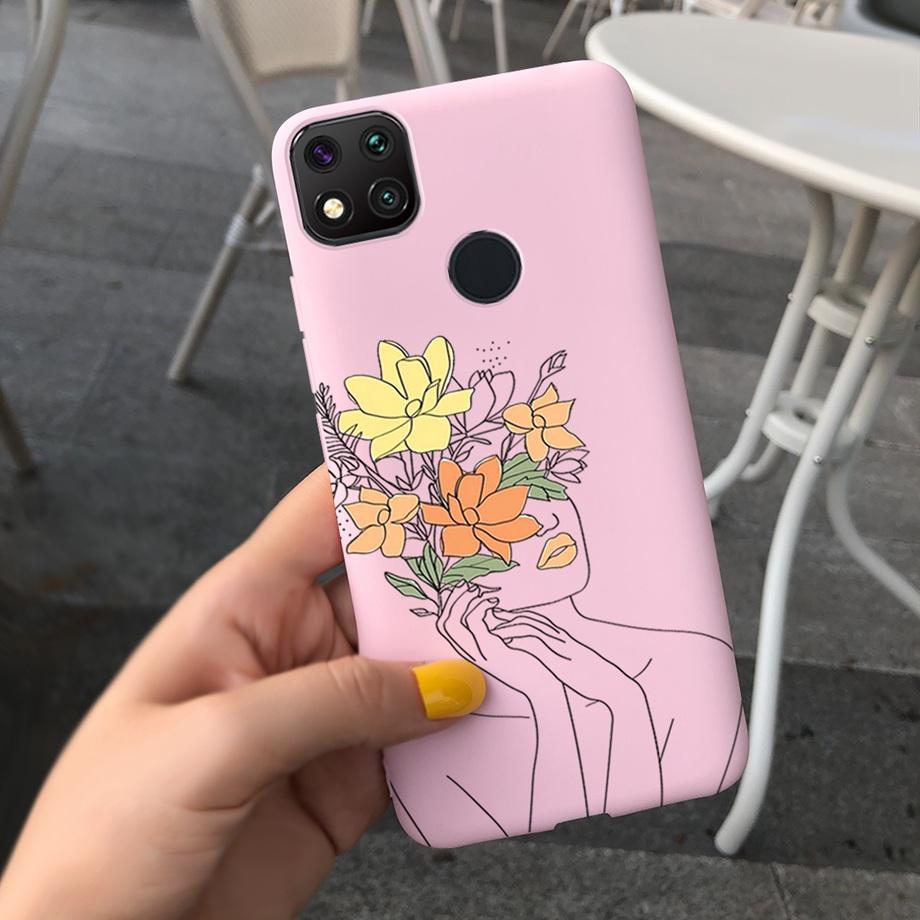 Cases For Redmi 9C Case Xiaomi Redmi 9C NFC Phone Cover Soft Phone Case Shockproof Bumper Redmi9c 9 C Xiomi Silicoen SOFT Coque