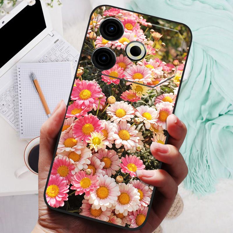 Für Tecno Pova 6 Neo Hülle Pova6 Neo Luxus Handy Silikon Rückseite Für Tecno Pova 6 Neo Hüllen Pova 6Neo Schutzhülle Capas