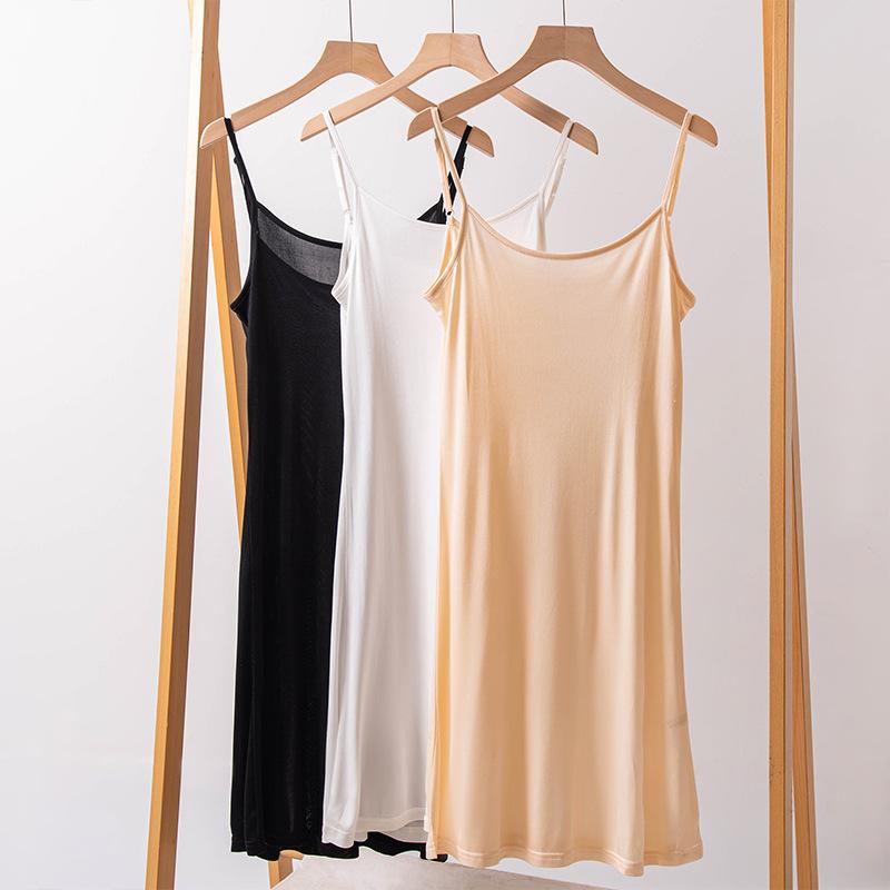 Silkworm silk vest summer outer wear inner mulberry silk knitted sleeveless slim fit versatile bottoming shirt top