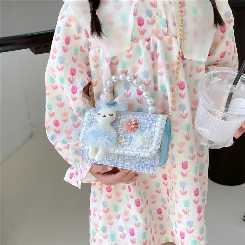 Adorable 2023 New Princess Style Mini Backpack For Girls Plush Cute Handbag