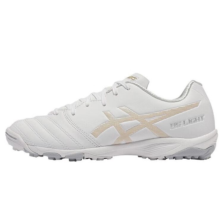 Asics DS Light TF GS White Rich Gold Kids Sneakers 1104A047-122