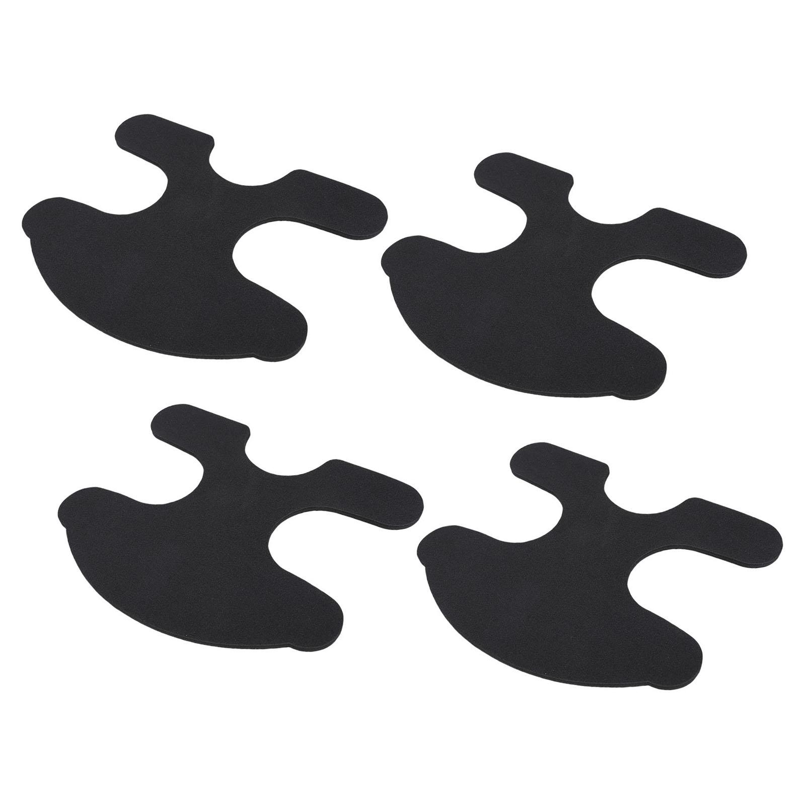 

10PCS Ski Boot Ankle Wrap Pads High Density EVA Self Adhesive Ski Ankle Foam Pads Decrease Ankle Friction for Skiing Snowboarding