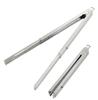 Captain Stag Outdoor BBQ Tongs Telescopic Charcoal Grabber NOBILE 33.5cm 43.5cm Stopper Stainless Steel UG-3314