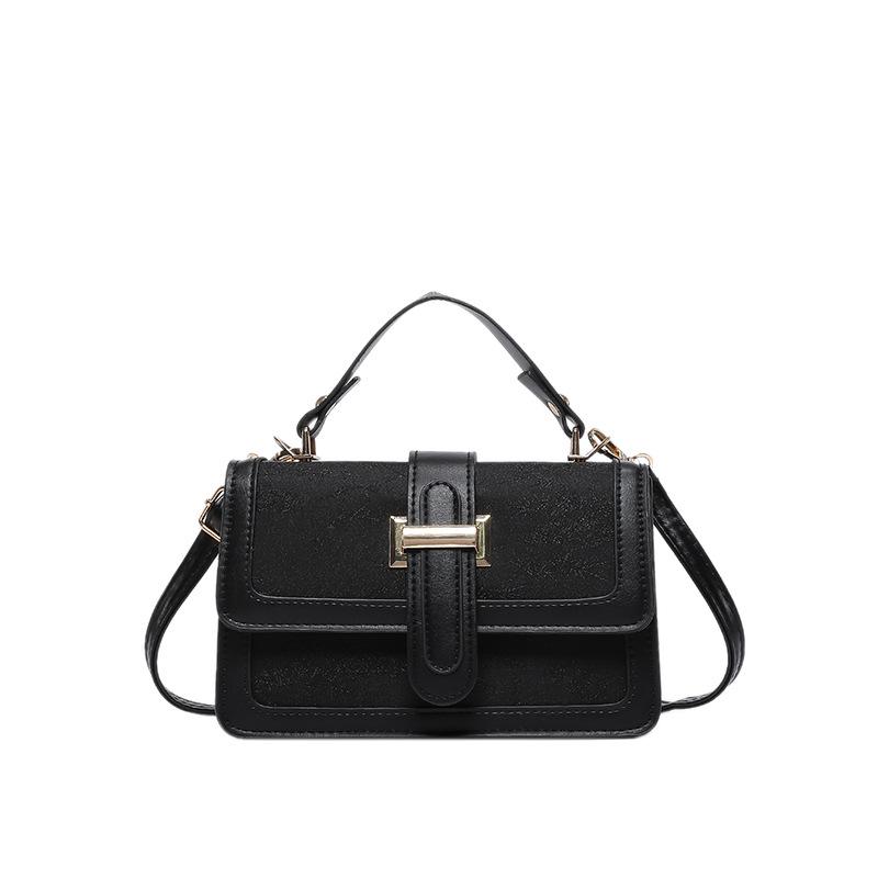 2025 new fashion embroidered shoulder small square bag beautiful hand carry messenger bag