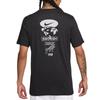 Nike Men's Black Short-Sleeve T-Shirt with Chest Logo