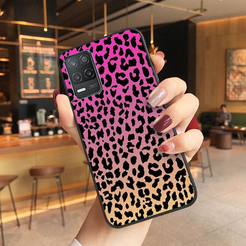 Leopard Phone Case for OPPO Realme GT 2 Pro X2 Pro XT C25S 8 7 6 Pro 6i GT Master C3 C21 C21Y C11 X3 SuperZoom